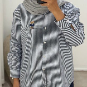 شومیز تدی راه راه