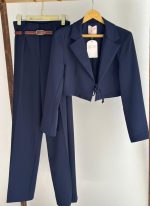 ست کراپ کت و شلوار - Image 5