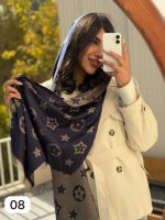 شال میکس سرمه ای - Image 9