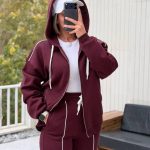 ست زیپ دار توپنبه ای