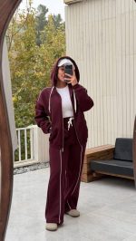 ست زیپ دار توپنبه ای - Image 3