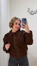 بامبر جکت مخمل 1273