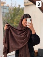 شال طرح دار کشمیر - Image 4