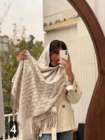 شال طرح دار - Image 5