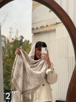 شال طرح دار - Image 6