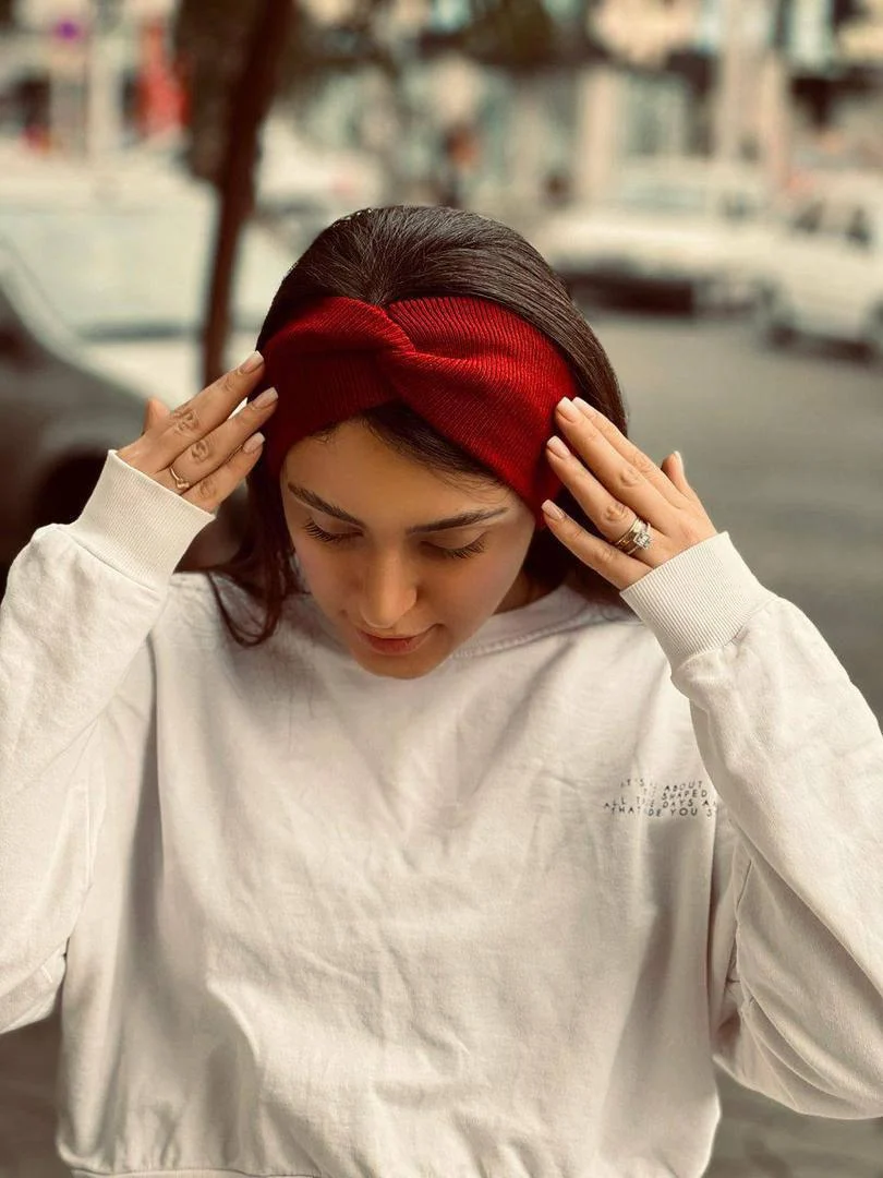 تصویر هدبند گره ای 