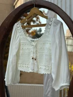 شومیز قلاب بافی - Image 3