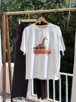 تیشرت زرافه - Image 4