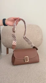 کیف چرم سگک دار - Image 5