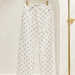 شلوار جین trendy polka-dot