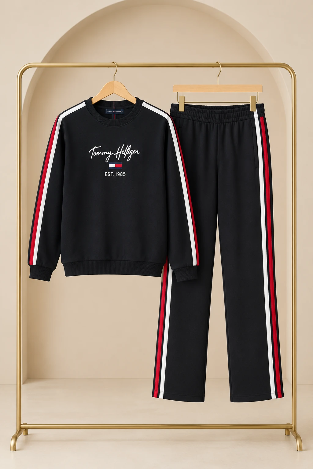 1dbd4a42-2dbc-4696-9561-84bdb34925d9 ست دورس و شلوار زنانه Tommy Hilfiger - Image 1