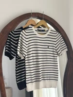 تیشرت بافت راه دار Polo - Image 5