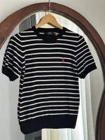تیشرت بافت راه دار Polo - Image 2
